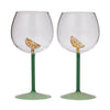 LEMON S/2 GIN BALLOON GLASS 10X20CM