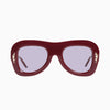 Bowery- Burgundy w. Gold Metal / Light Violet Lens