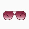 Bang- Burgundy w. Gold Metal / Rose Gradient Lens