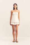 Wellington Strapless Bustier - Ivory