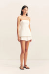 Wellington Strapless Bustier - Ivory