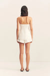 Wellington Strapless Bustier - Ivory