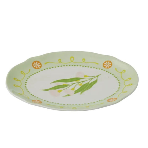 MADGE CERAMIC PLATE - MINT