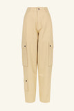 Ariana Cargo Tapered Pant - Sand