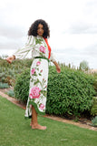 RAFFERTY SKIRT IN RUBY ANTIQUE ROSE