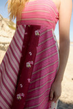 RUE DRESS REDCURRANT MULTI