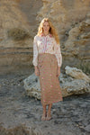 LILLIAN SKIRT MOCHA PHALAE