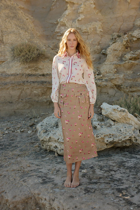 DEMI DRESS RECURRANT MULTI