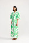 DORIS DRESS MEDITERRANEAN FERN