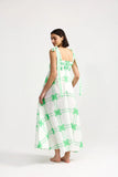 PIPPA DRESS MEDITERRANEAN FERN
