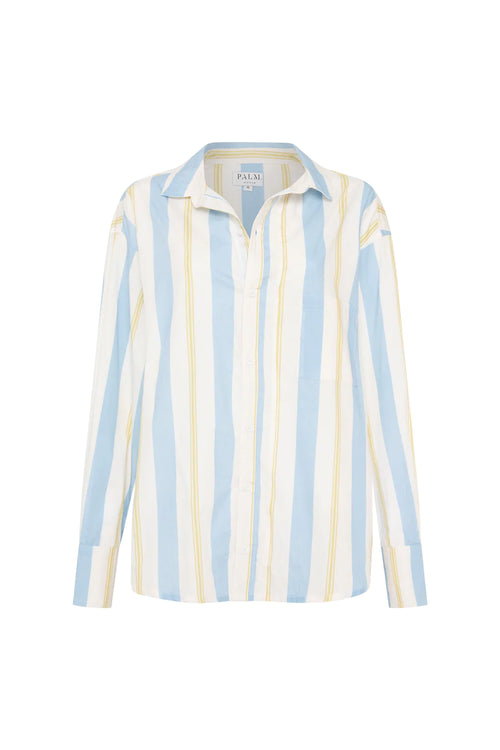 BOUNTY SHIRT-BLUE/YELLOW