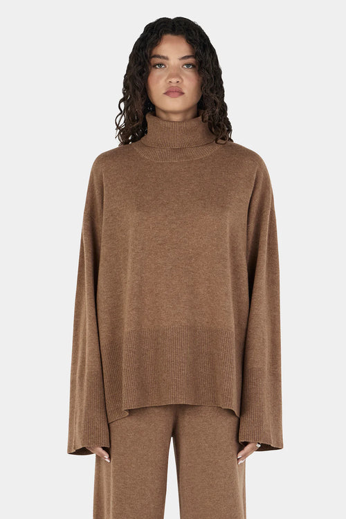 BAY CASHMERE JUMPER TOFFEE