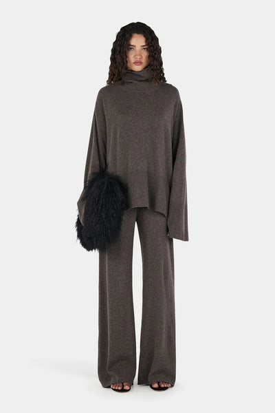 BAY CASHMERE JUMPER CHARCOAL