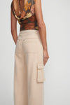 SALVADOR DENIM PANT SAND