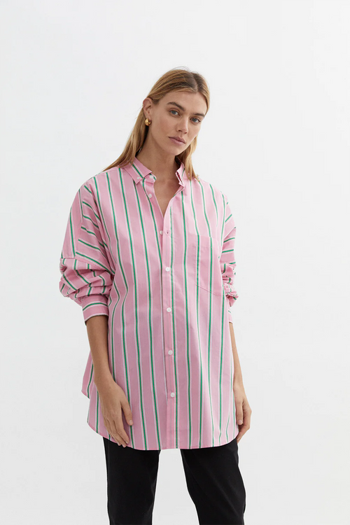 Marine Shirt in Pink