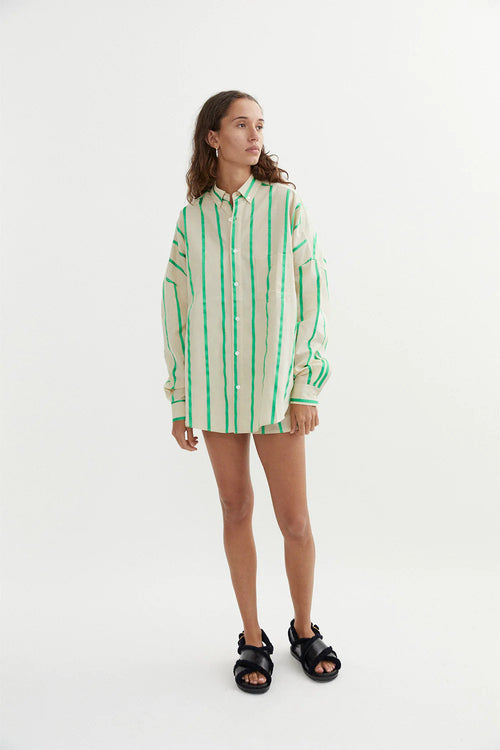 Fleur Shirt in Green