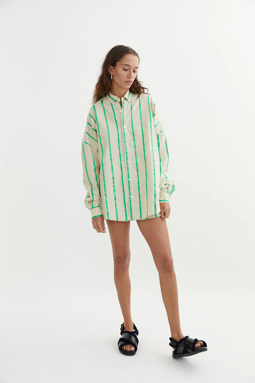Fleur Shirt in Green