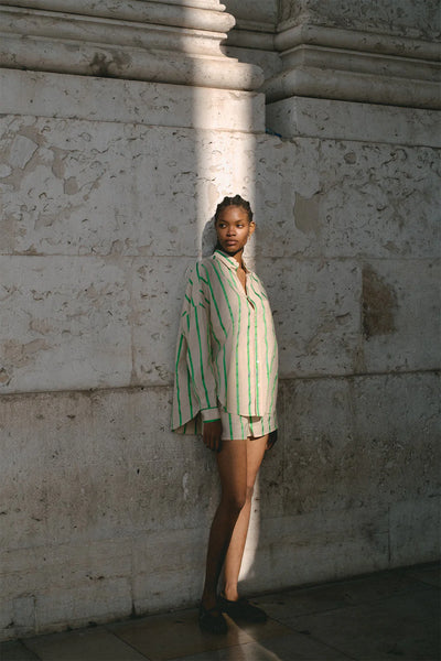 Fleur Shirt in Green