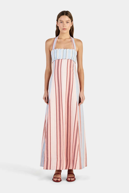 CHELSEA MAXI DRESS STRIPE