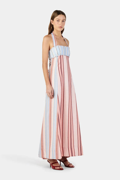 CHELSEA MAXI DRESS STRIPE