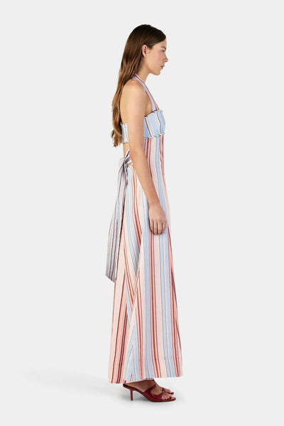 CHELSEA MAXI DRESS STRIPE
