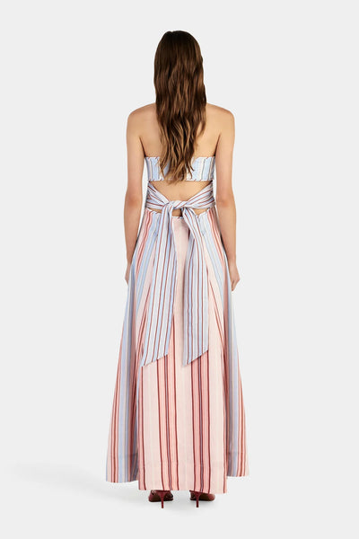 CHELSEA MAXI DRESS STRIPE