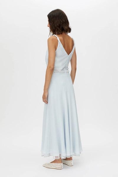 Attar Circle Skirt Ice Blue