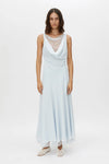 Attar Circle Skirt Ice Blue
