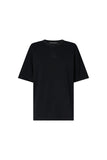 Bloom Embroidered Tee Black