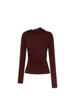 Mai Long Sleeve Top Almandine