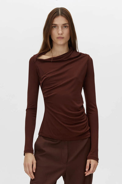 Mai Long Sleeve Top Almandine