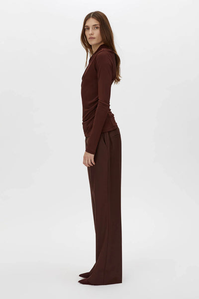 Mai Long Sleeve Top Almandine