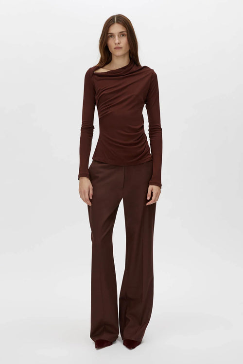 Mai Long Sleeve Top Almandine