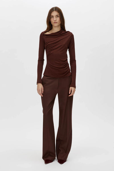 Mai Long Sleeve Top Almandine