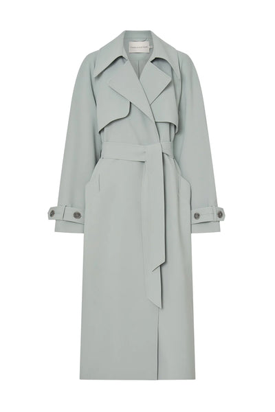 Moriallas Trench Coat Sage Green