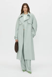 Moriallas Trench Coat Sage Green