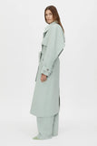 Moriallas Trench Coat Sage Green