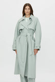 Moriallas Trench Coat Sage Green