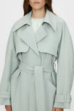 Moriallas Trench Coat Sage Green