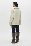 Neroli Short Trench Alabaster White