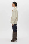 Neroli Short Trench Alabaster White