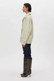Neroli Short Trench Alabaster White