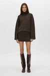 Romeo 2.0 Knit Skirt Chocolate Melange