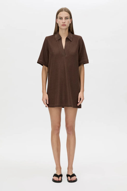 TURRELL COLLARED TEE