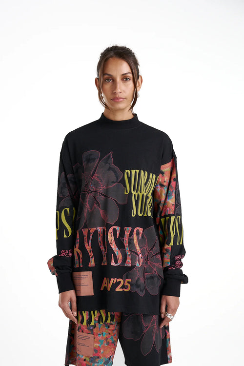 LS BAND TEE - CHAMO