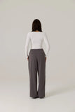Gia Double Layer Top - White