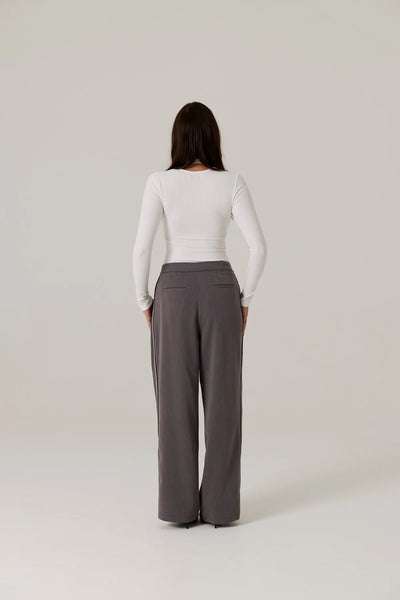 Gia Double Layer Top - White