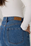 Romy High Rise Jean - Mid Wash