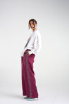 Sig Linen Pant- Plum