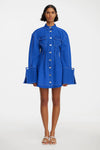 DALES MINI DRESS- COBALT